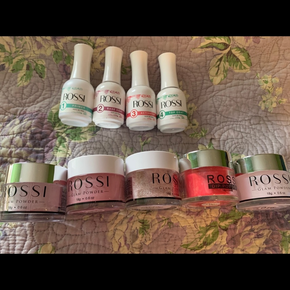 Rossi powder dip nails